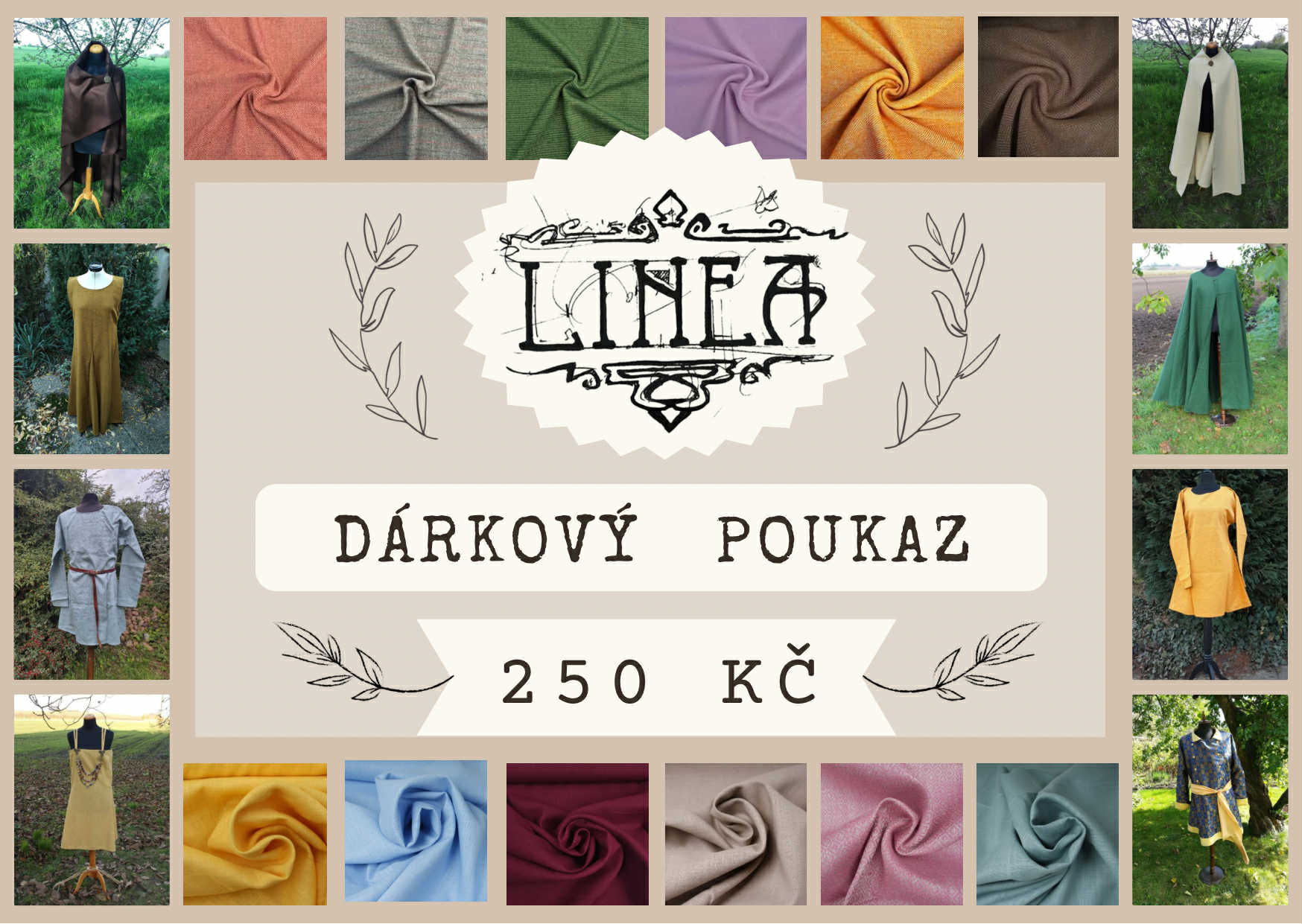 Poukaz v hodnotě 250 Kč