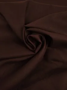 Lněná látka tmavě hnědá