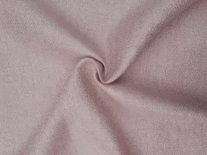 Lněná látka diamantová vazba - přírodní/světle růžová