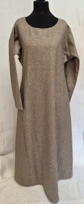 Šaty vlněné "ovesná kaše" M