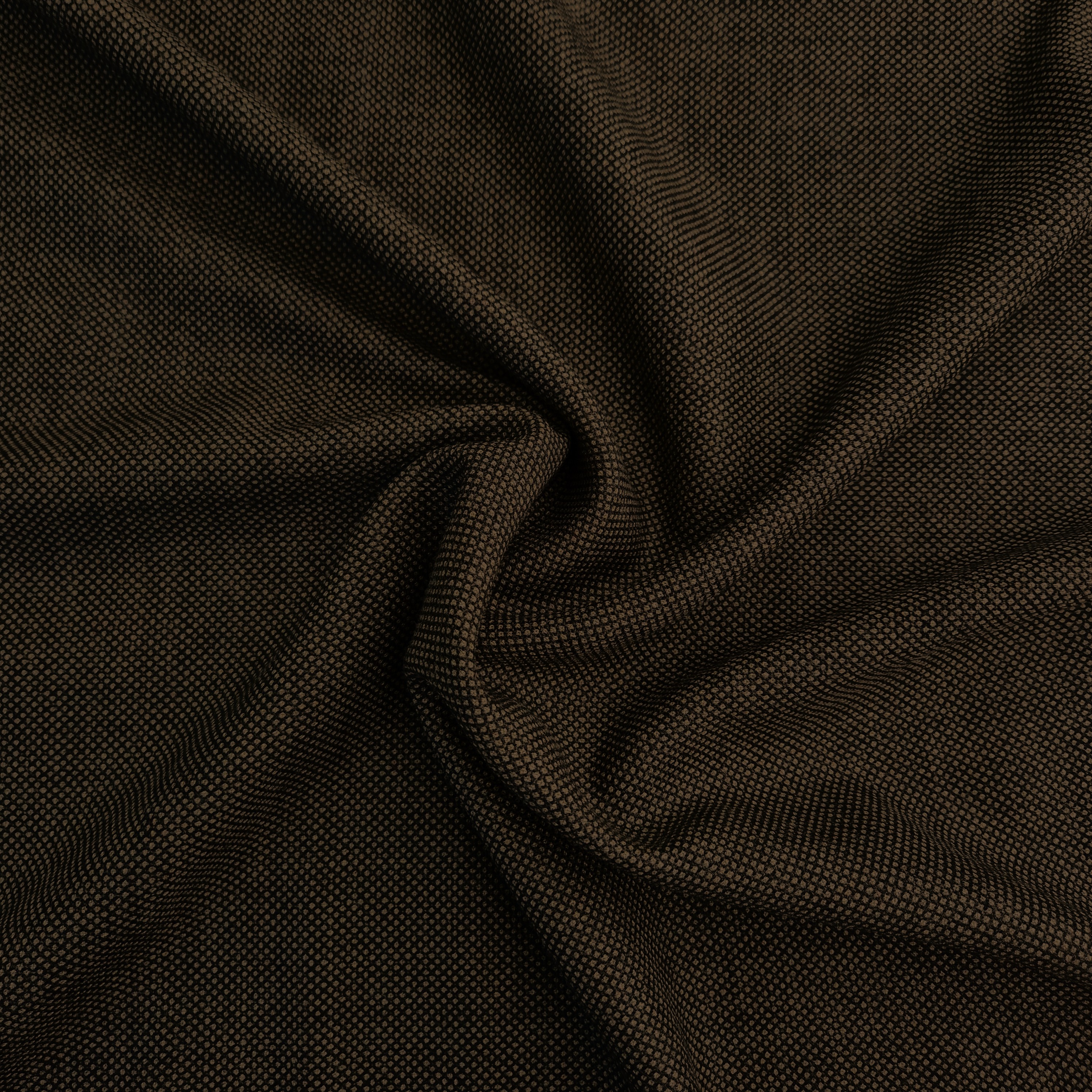 Vlněná látka kaviár v odstínech šedé