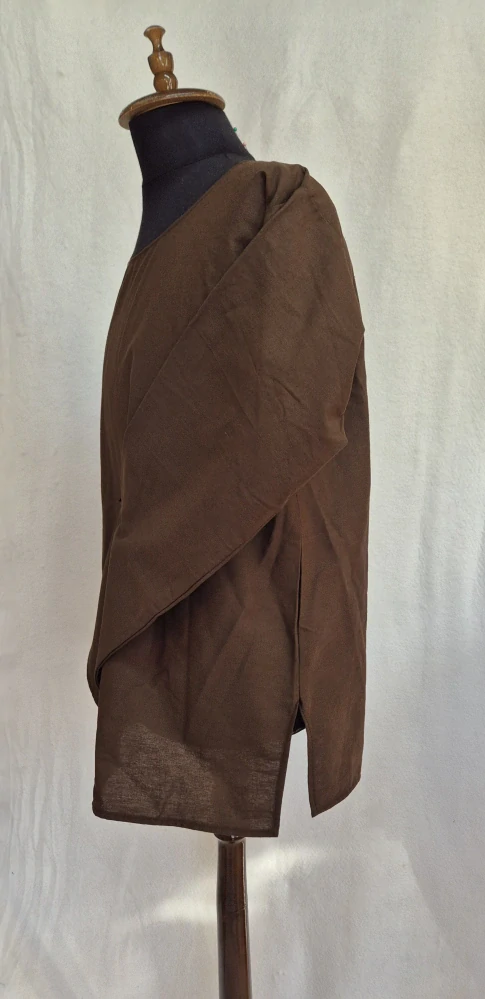 Tunika bavlněná tmavě hnědá