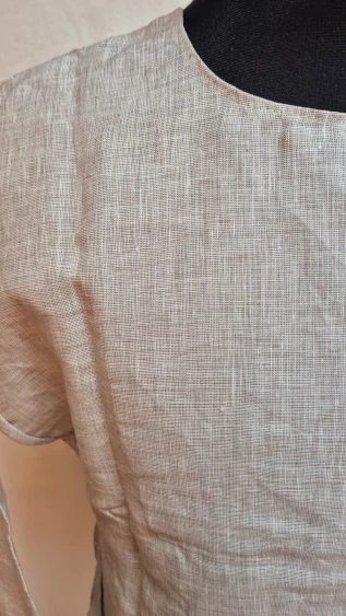 Tunika lněná oatmeal