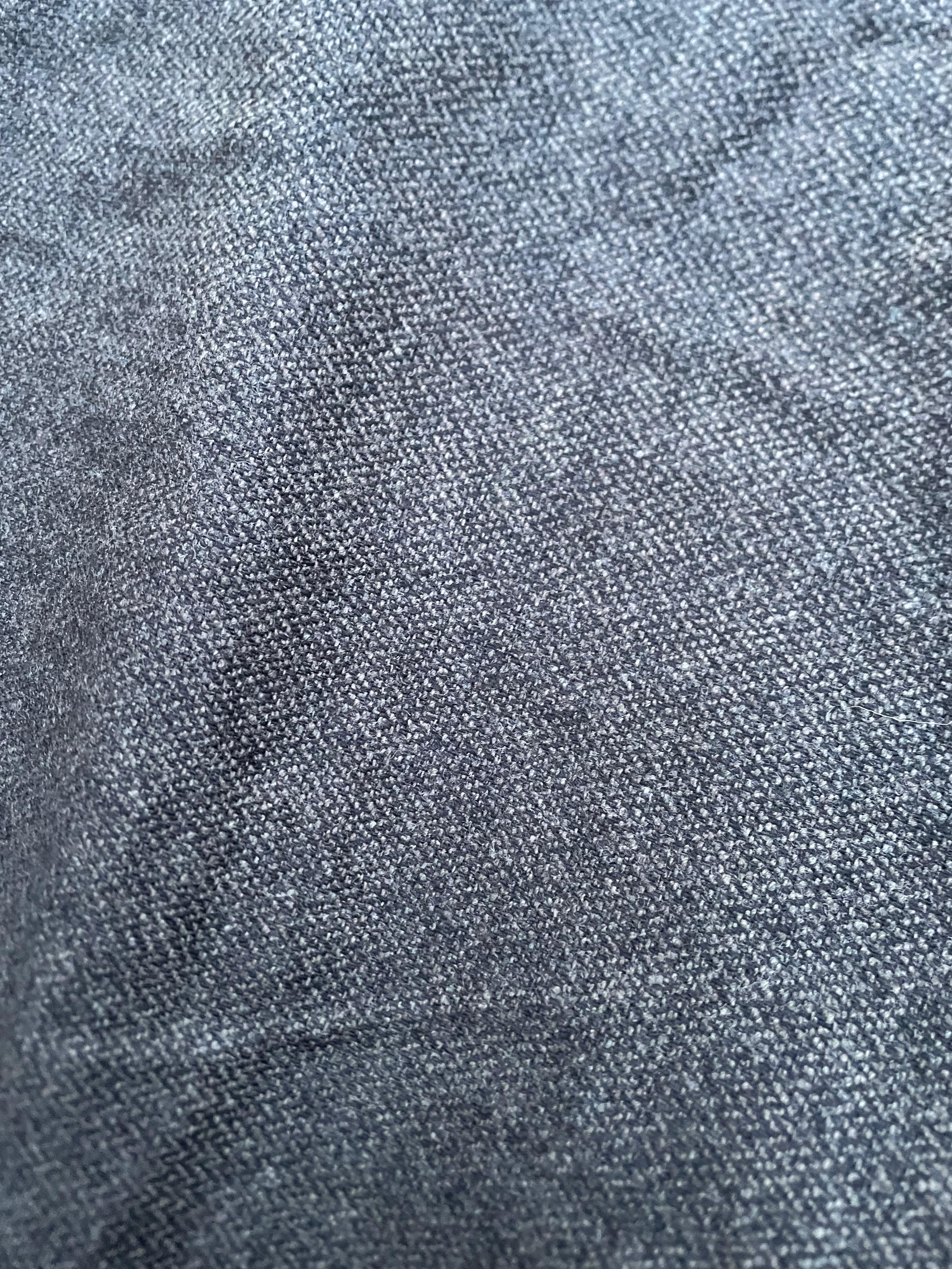 Šaty vlněné šedo-antracitová rybí kost L