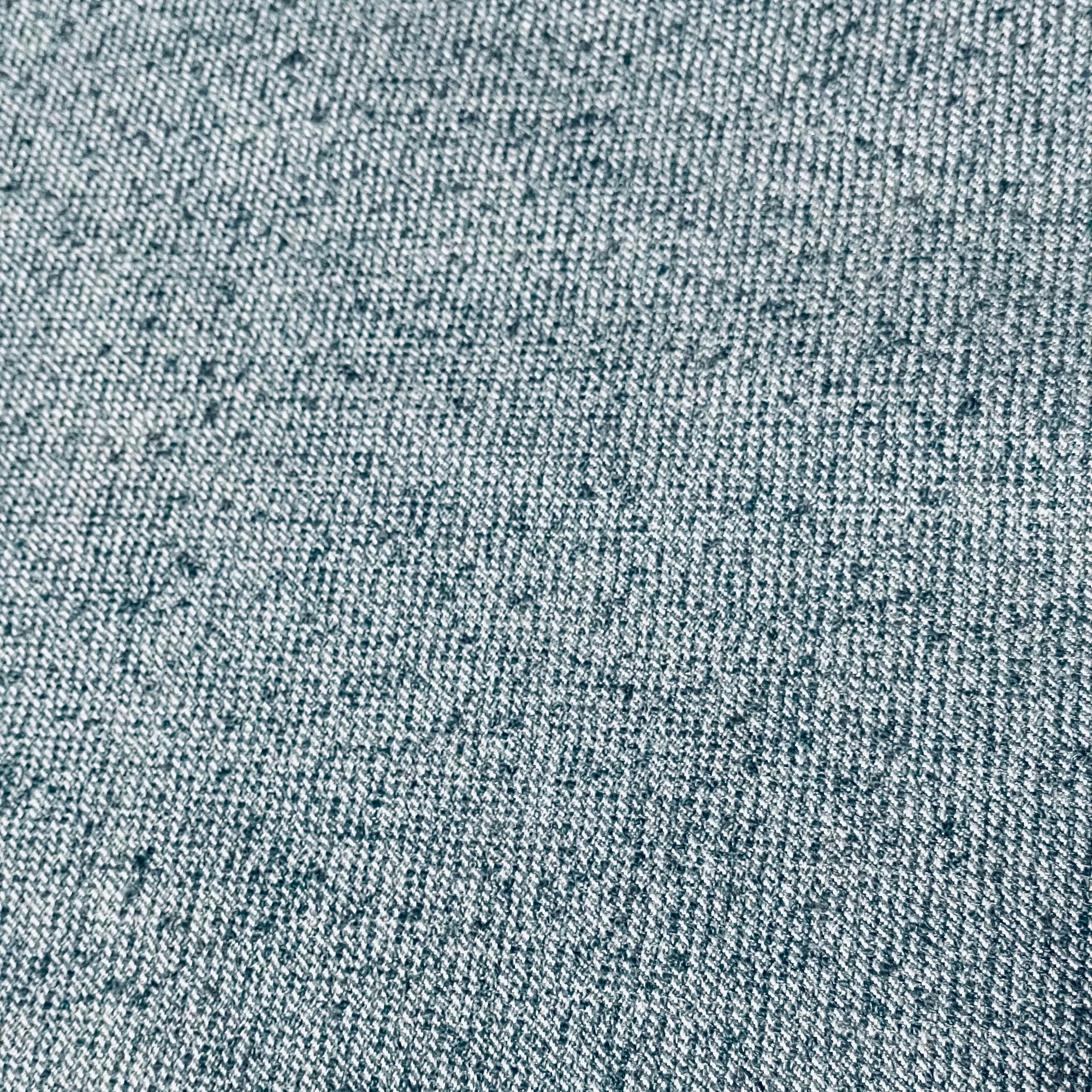 Vlněná látka světle přírodní/ petrolejová