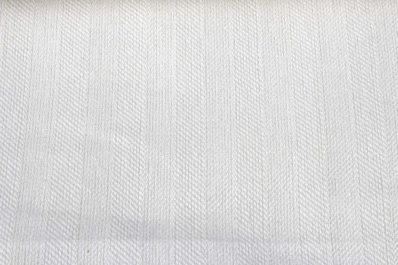 Lněná látka rybí kost - půlbělená