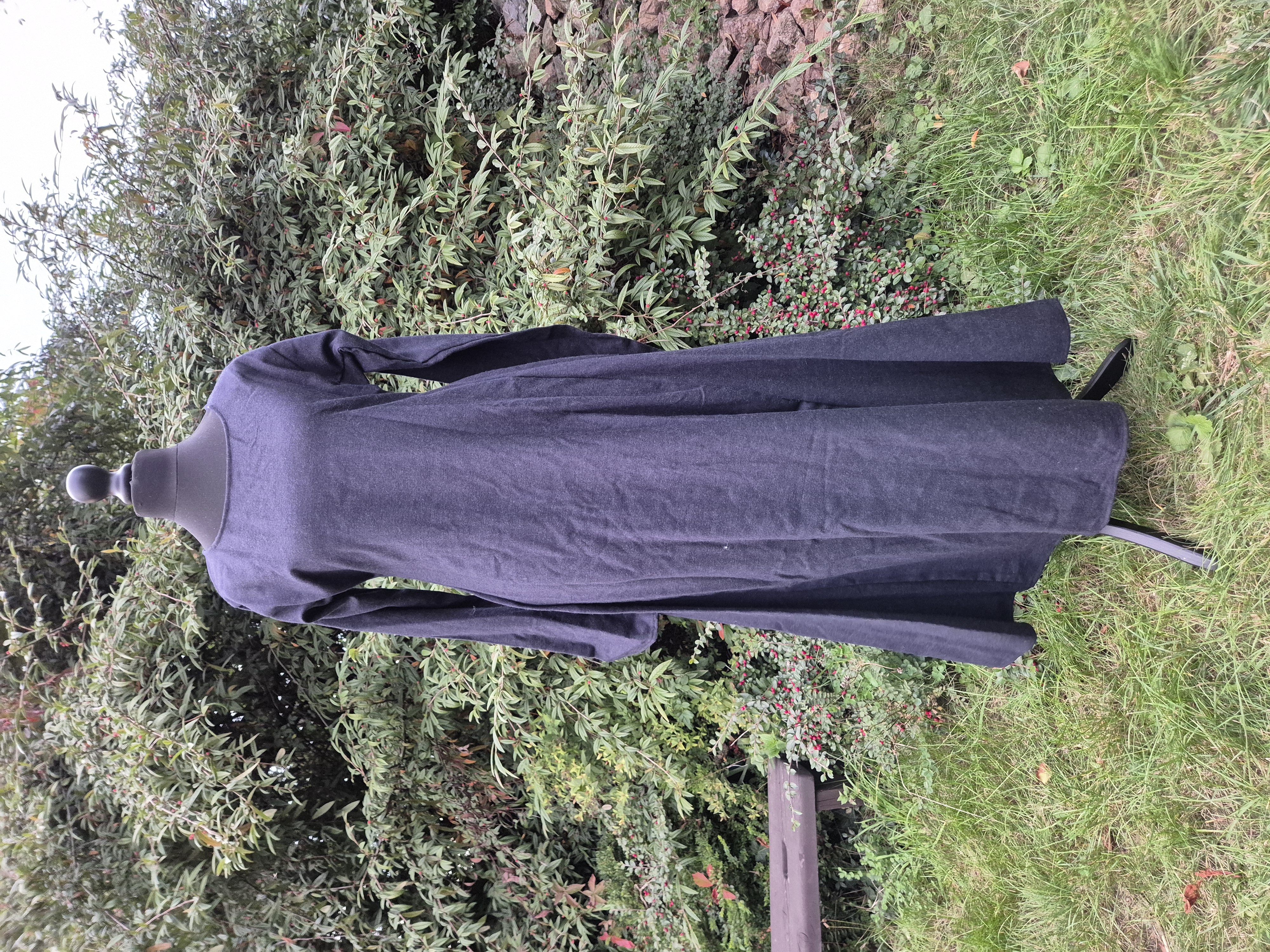 Šaty vlněné šedé SX