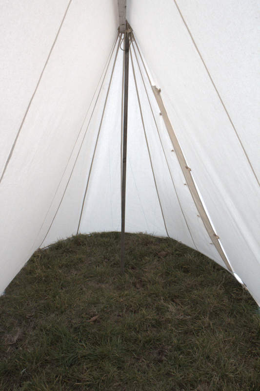 Dvouapsidový stan střední, modrá (do 3 měsíců)