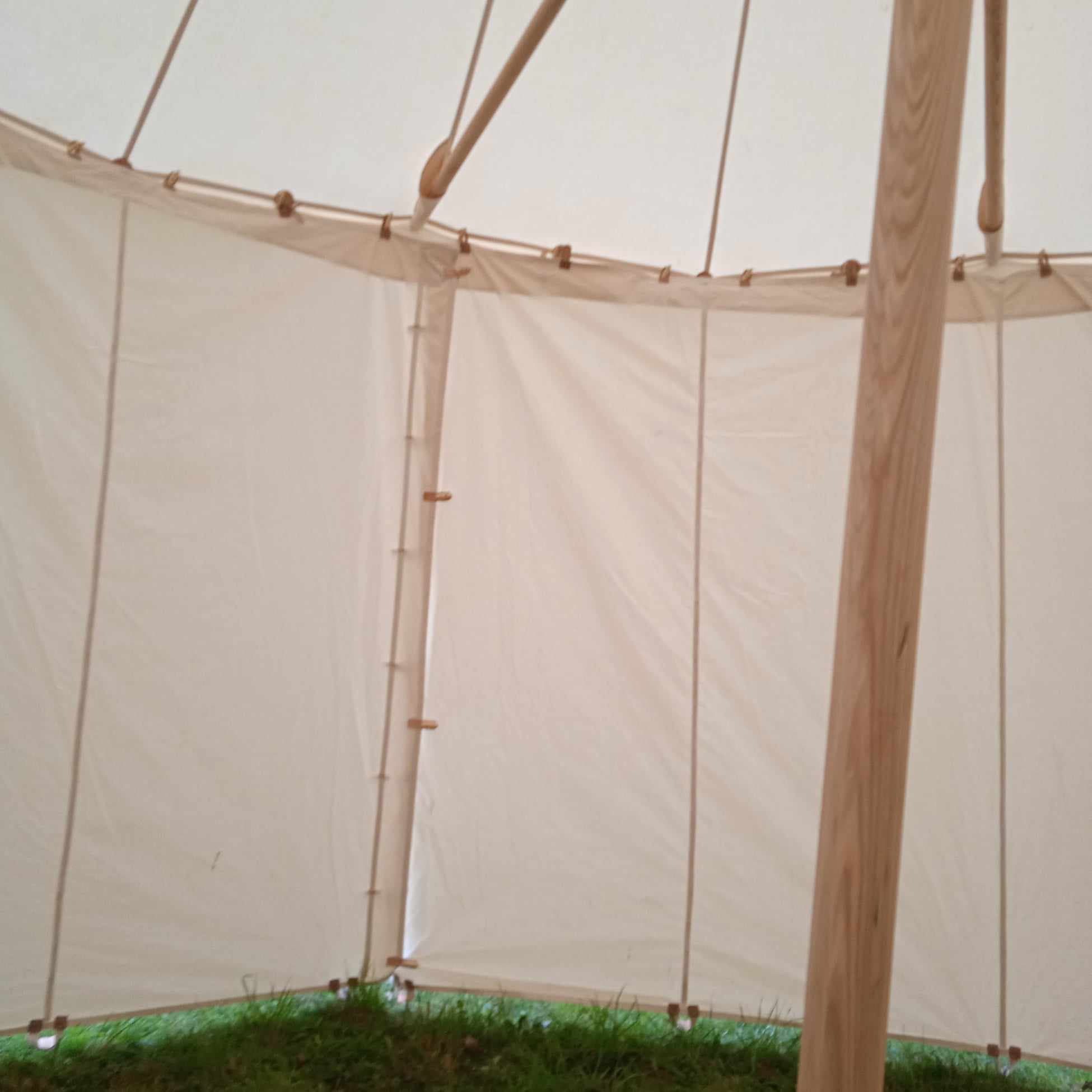 Loukoťový stan, zelená (do 1 měsíce)