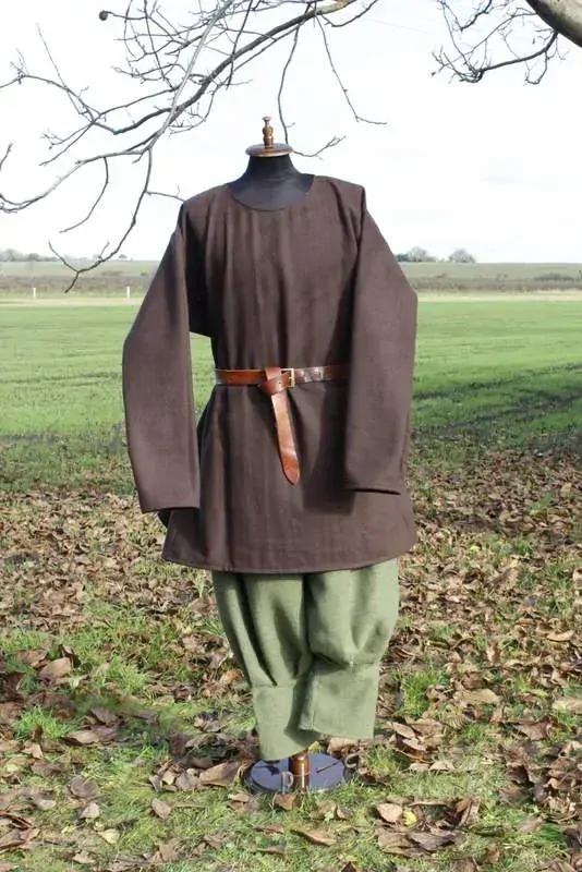 Kalhoty široké vlněné