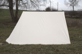 Jednoapsidový stan velký, světle hnědá (do 1 měsíce)