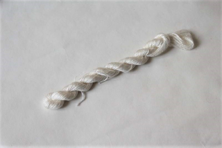 Hedvábná příze bílá 10 g