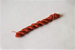 Hedvábná příze oranžová 10 g