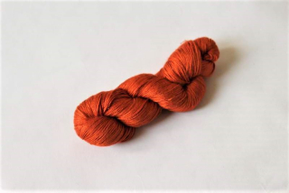 Hedvábná příze oranžová 50 g