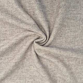 Vlněná látka šedorůžová
