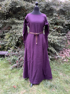 Šaty vlněné fialové XS