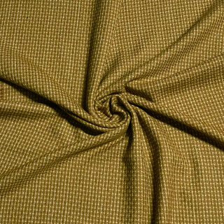 Vlněná látka světle okrová/ žlutá melanž