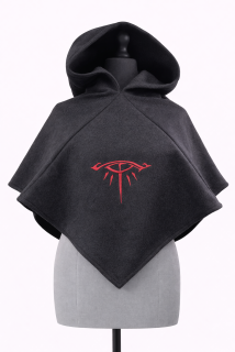 Kapuce s výšivkou "Mordor"