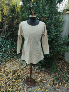 Tunika lněná béžová