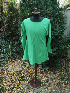 Tunika lněná zelená