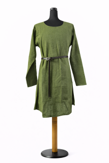 Tunika lněná khaki